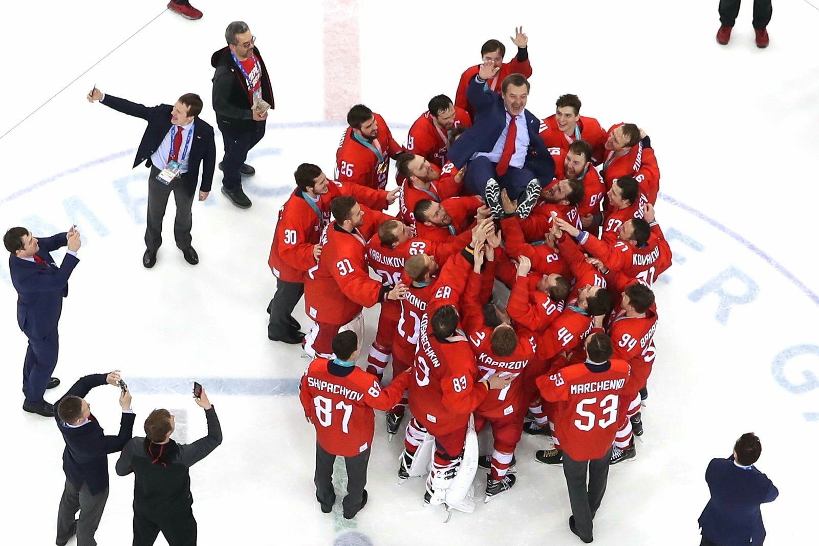 The best! - Russia, Hockey, Olympiad, Victory