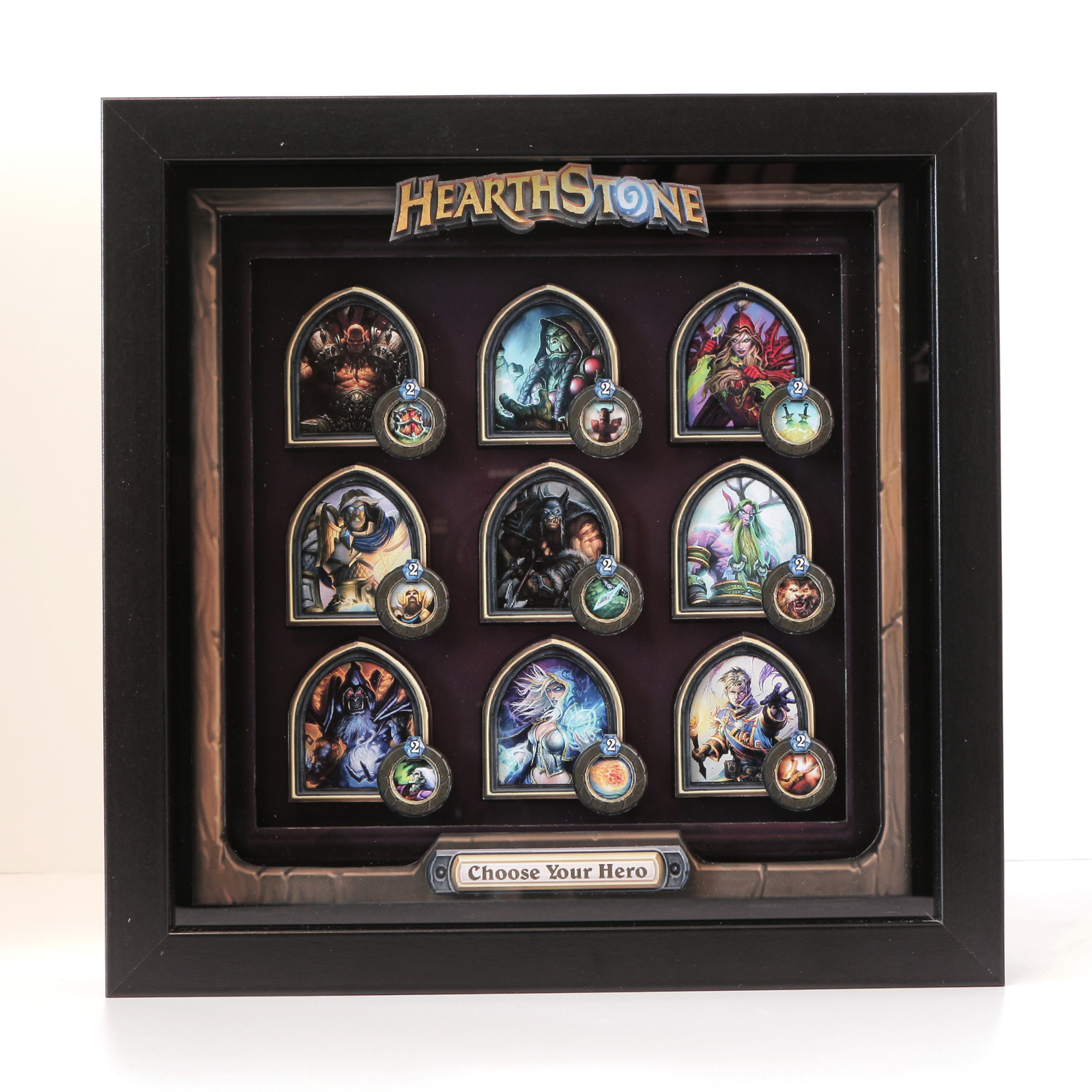 Hearthstone diorama - My, Diorama, Games, My, Hearthstone, With your own hands, Longpost