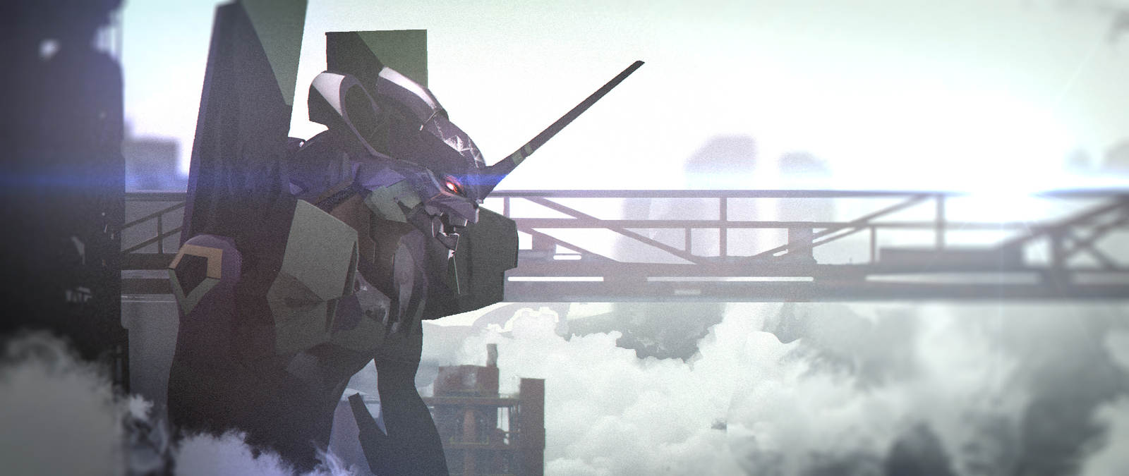 EVA Unit 01 - Anime art, Anime, Evangelion, Eva 01, 