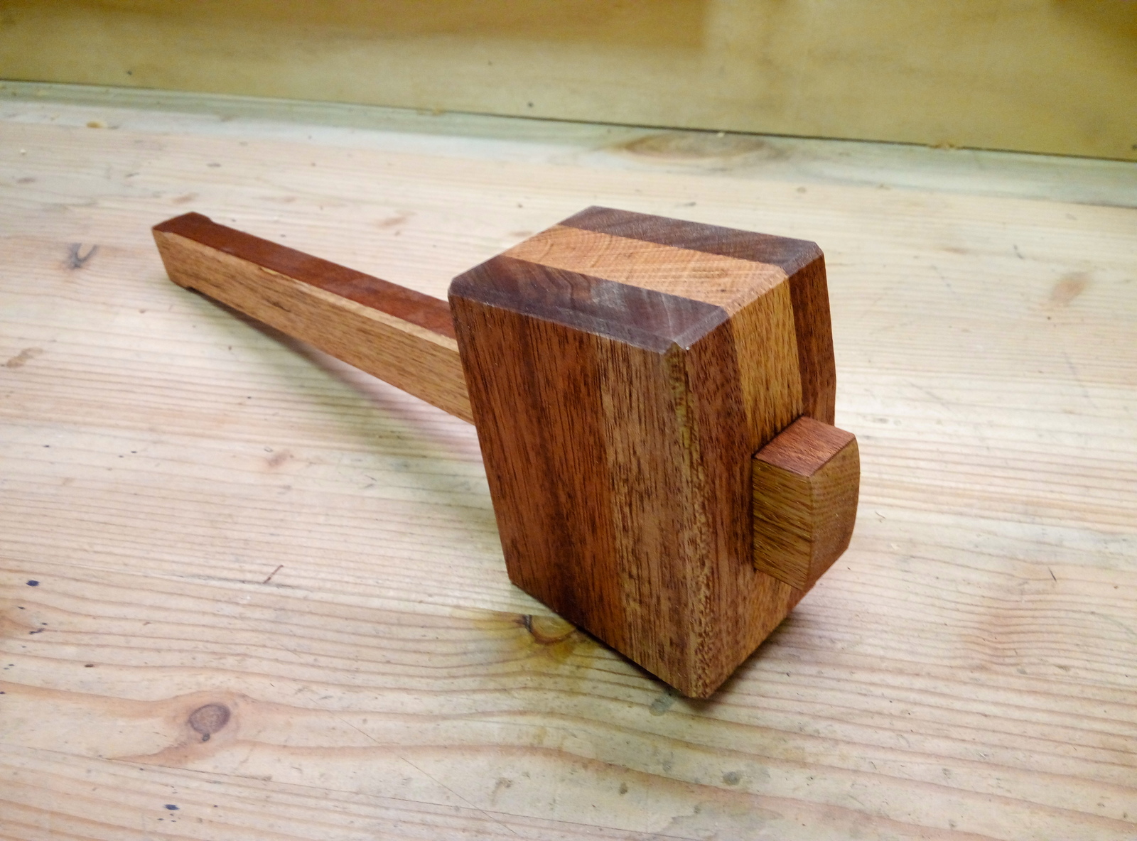 Do-it-yourself mallet - My, Carpenter, With your own hands, Workshop, Woodworking, Mallet, Tree, Woodworking, Sapele, Longpost