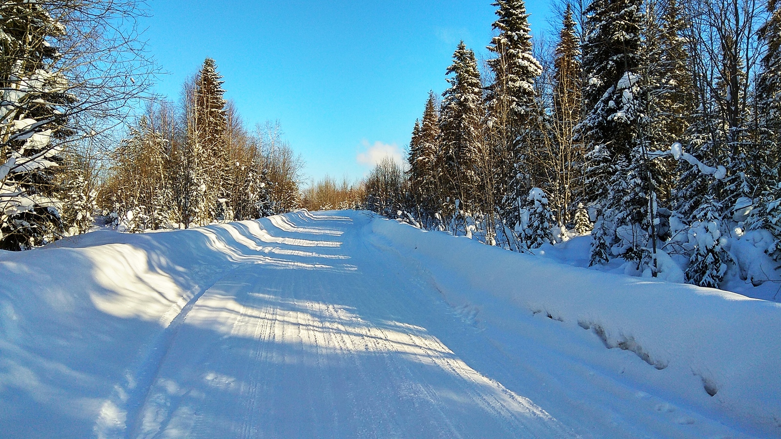 Winter road to the country - My, Longpost, Dacha, Winter, freezing, Komi, The photo, Road