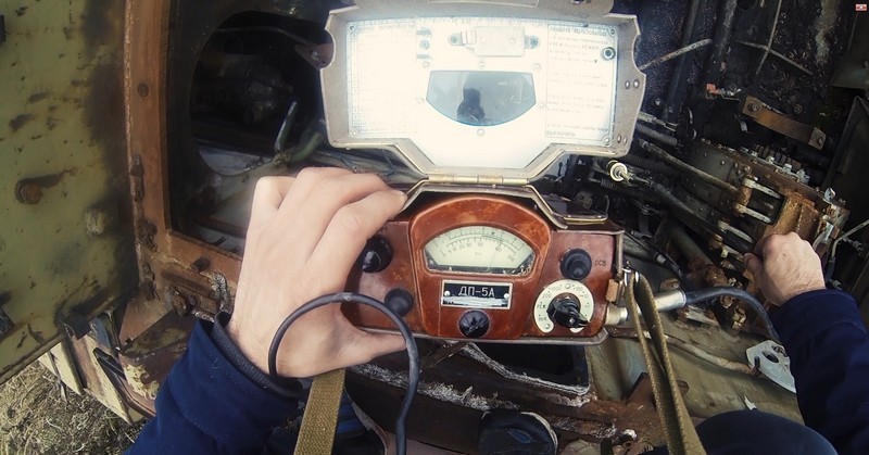 Rassokha - a cemetery of equipment in Chernobyl 2018 - My, Chernobyl, Cemetery of Machinery, Radiation, Zuo, Longpost