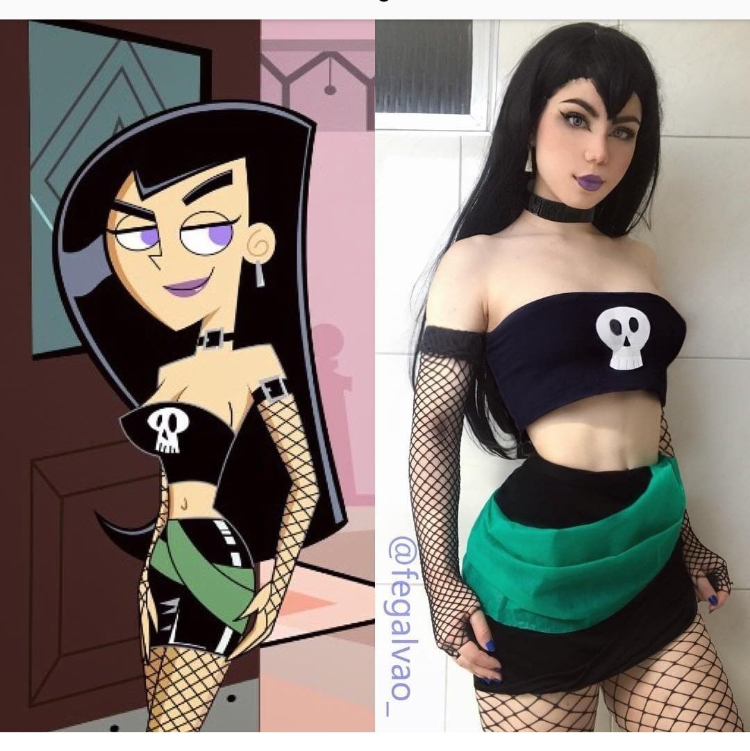 Sam - by - Fe Galvo - Косплей, Danny Phantom, Sam Manson, Девушки, Fe Galvao