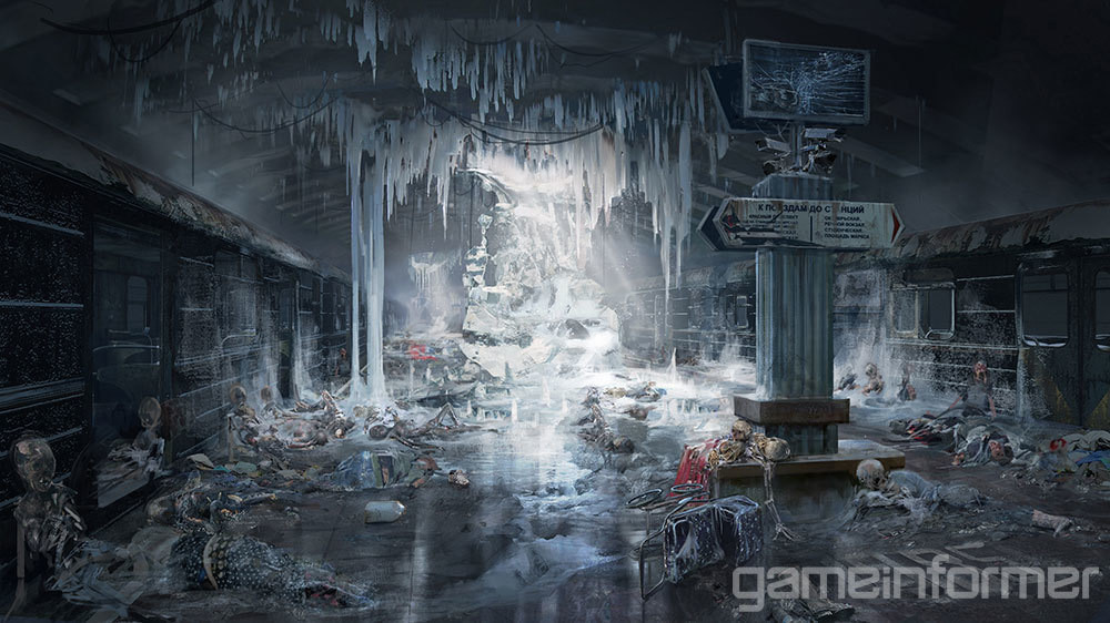 Novosibirsk-Glavny railway station can be seen on new Metro Exodus art - Metro: Exodus, Art, Images, Computer games, Interview, Longpost