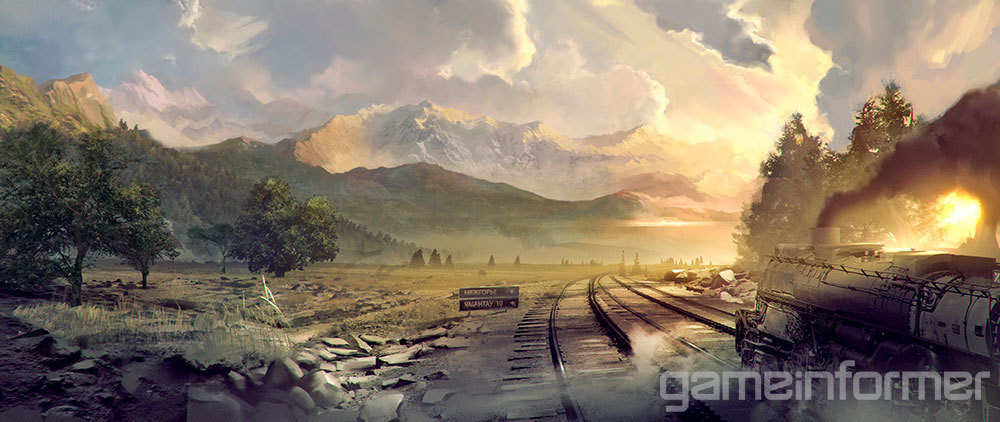 Novosibirsk-Glavny railway station can be seen on new Metro Exodus art - Metro: Exodus, Art, Images, Computer games, Interview, Longpost