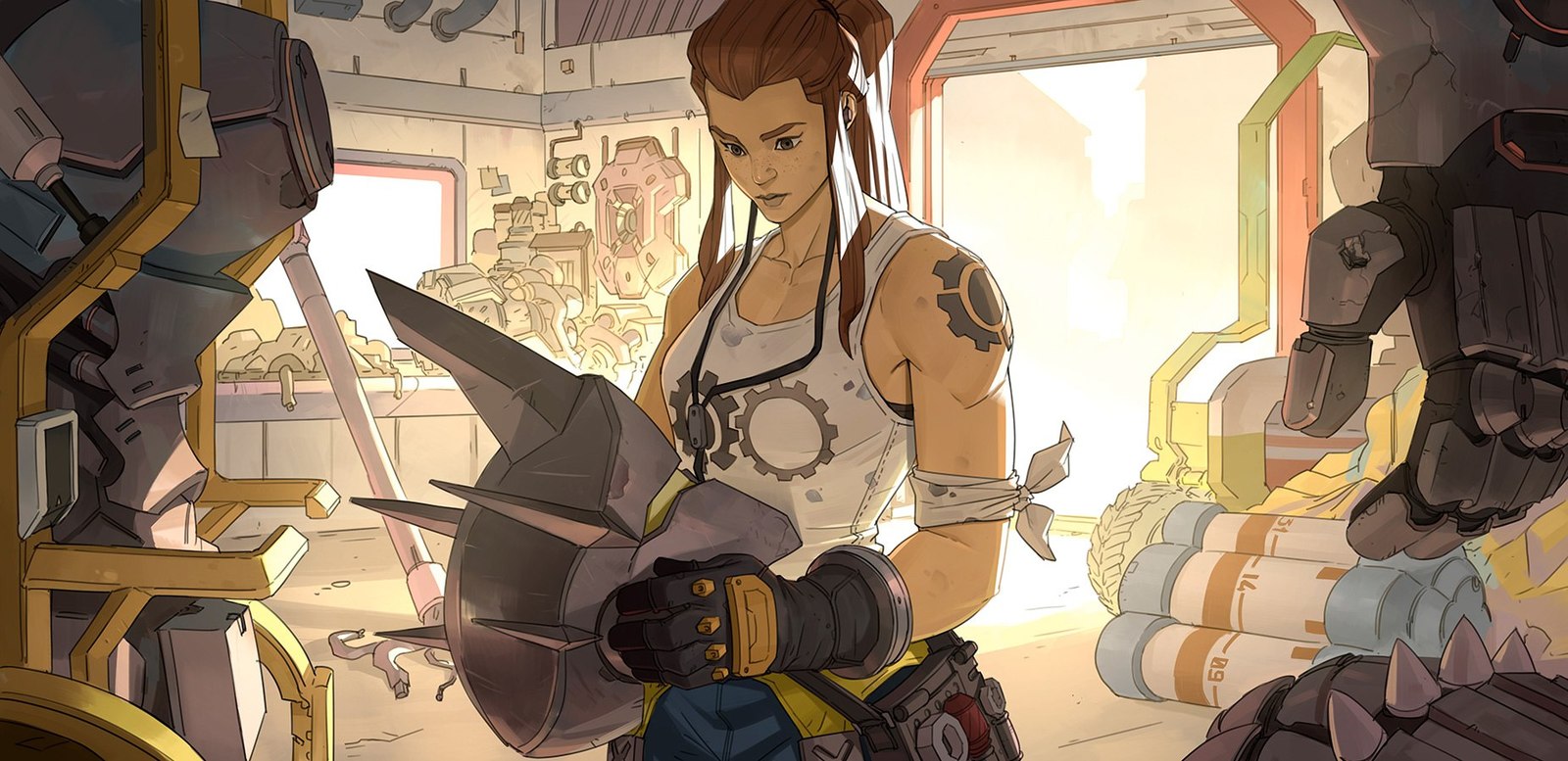 Новый герой: Бриджит - Overwatch, Blizzard, Персонажи, Длиннопост, Brigitte