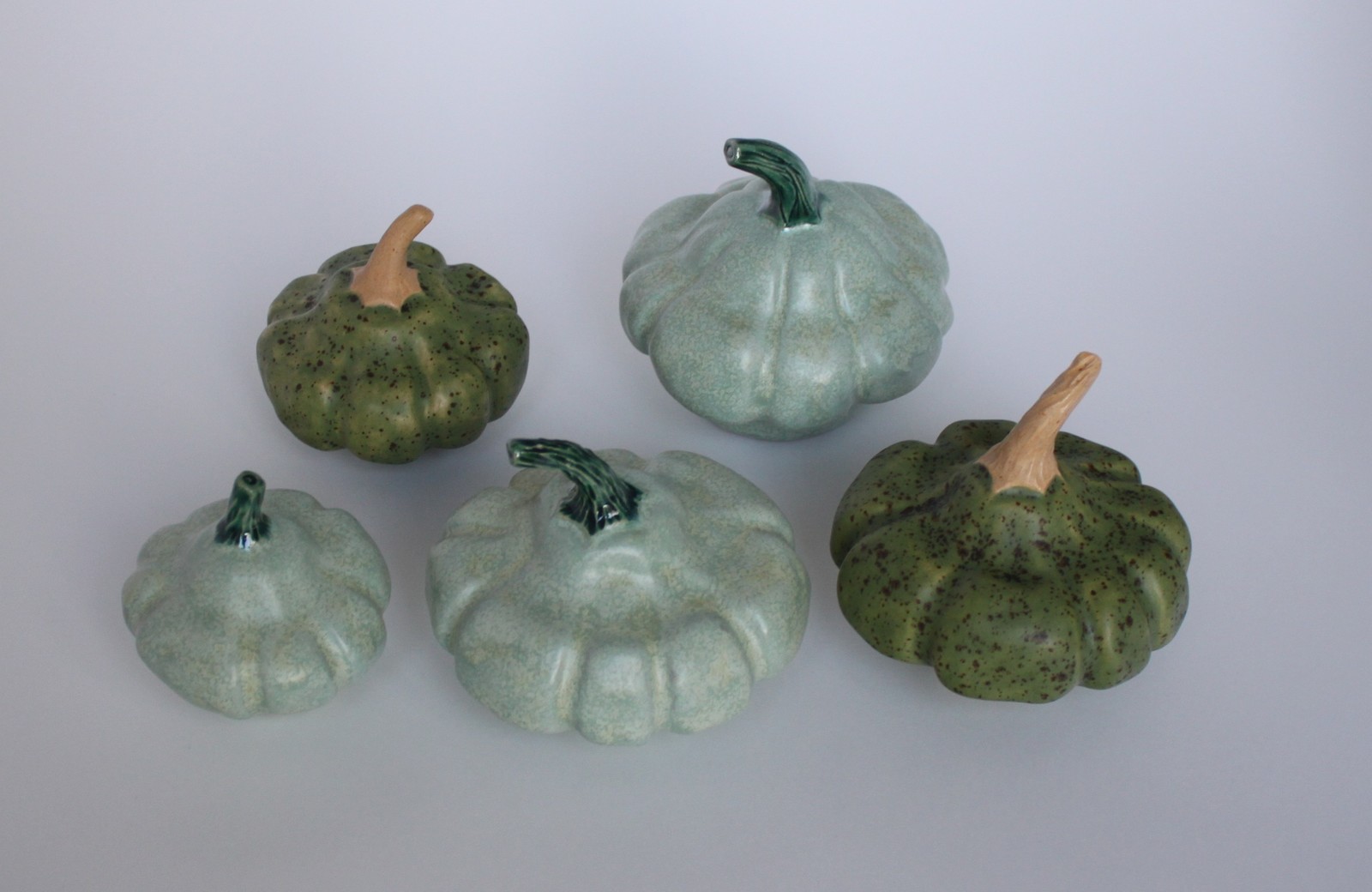 Pumpkin-squash kingdom - My, Needlework without process, Ceramics, Clay, Vegetables, , The photo, Pumpkin