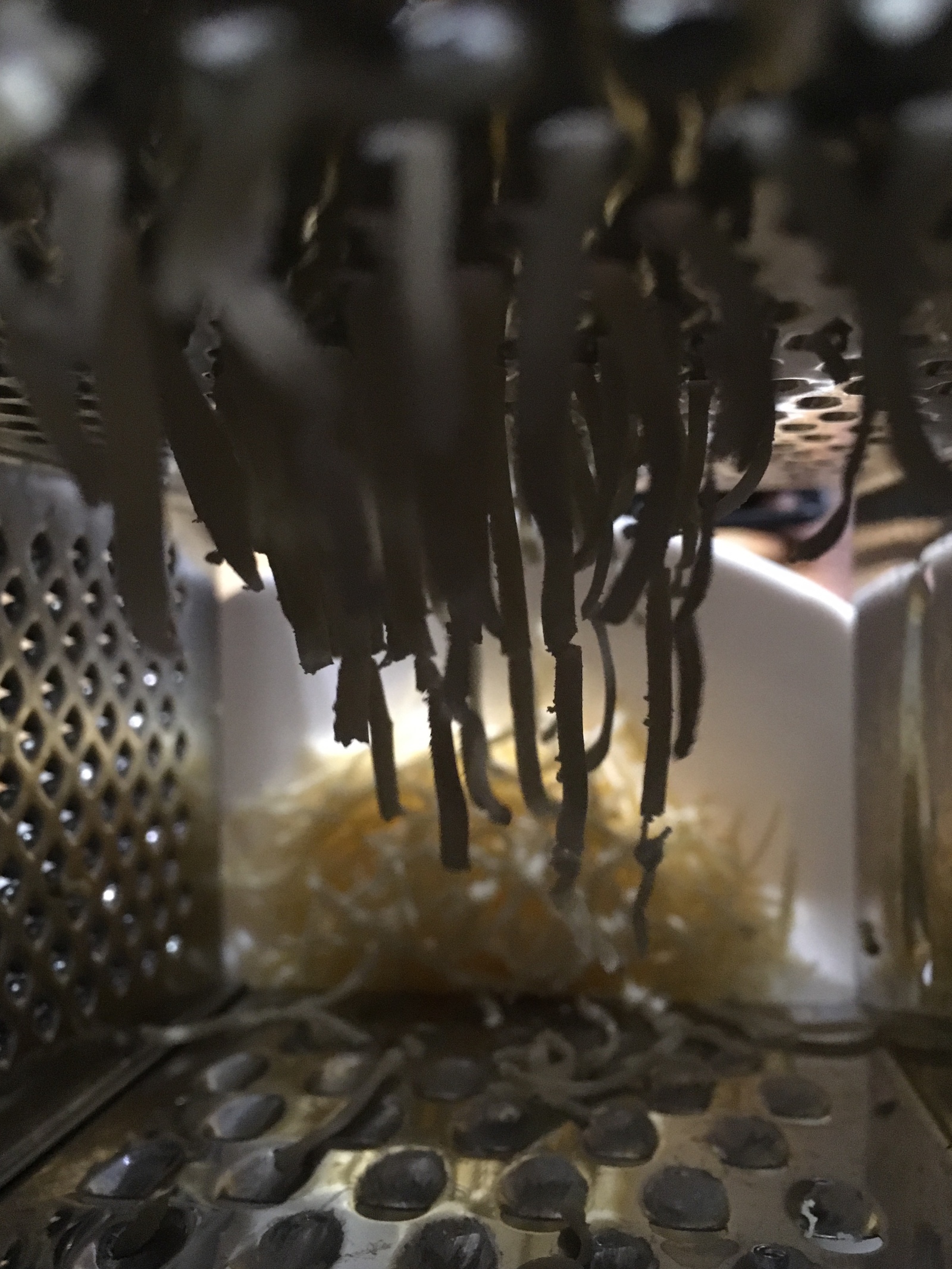 Cheese gutter - My, Grater, Cheese, The photo