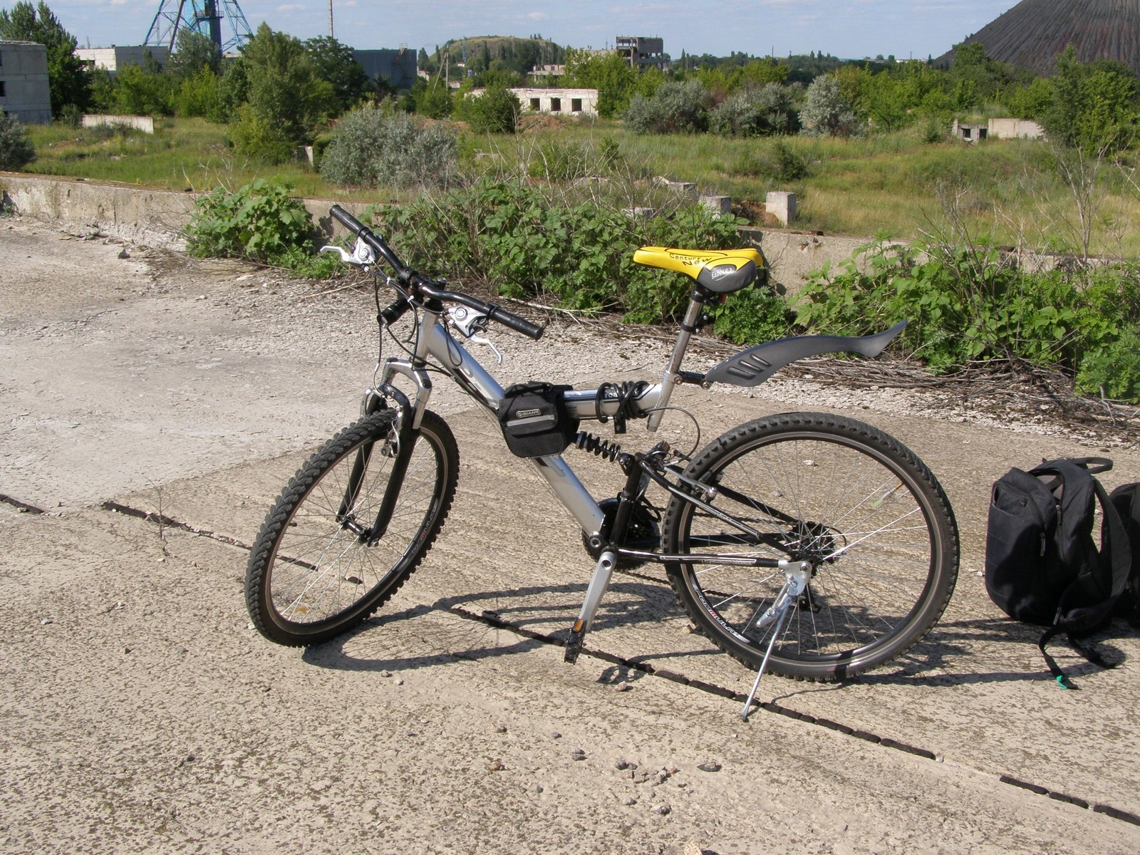 The story of one Ashanbayk - My, Story, A bike, Auchan, Longpost