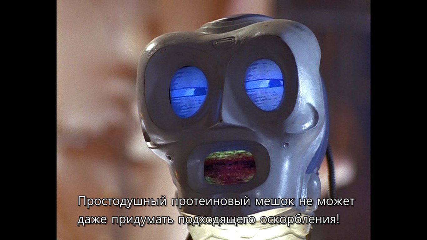 Lex is a classic. - Lexx, Serials, Storyboard, Stanley Twidle, Robot 790