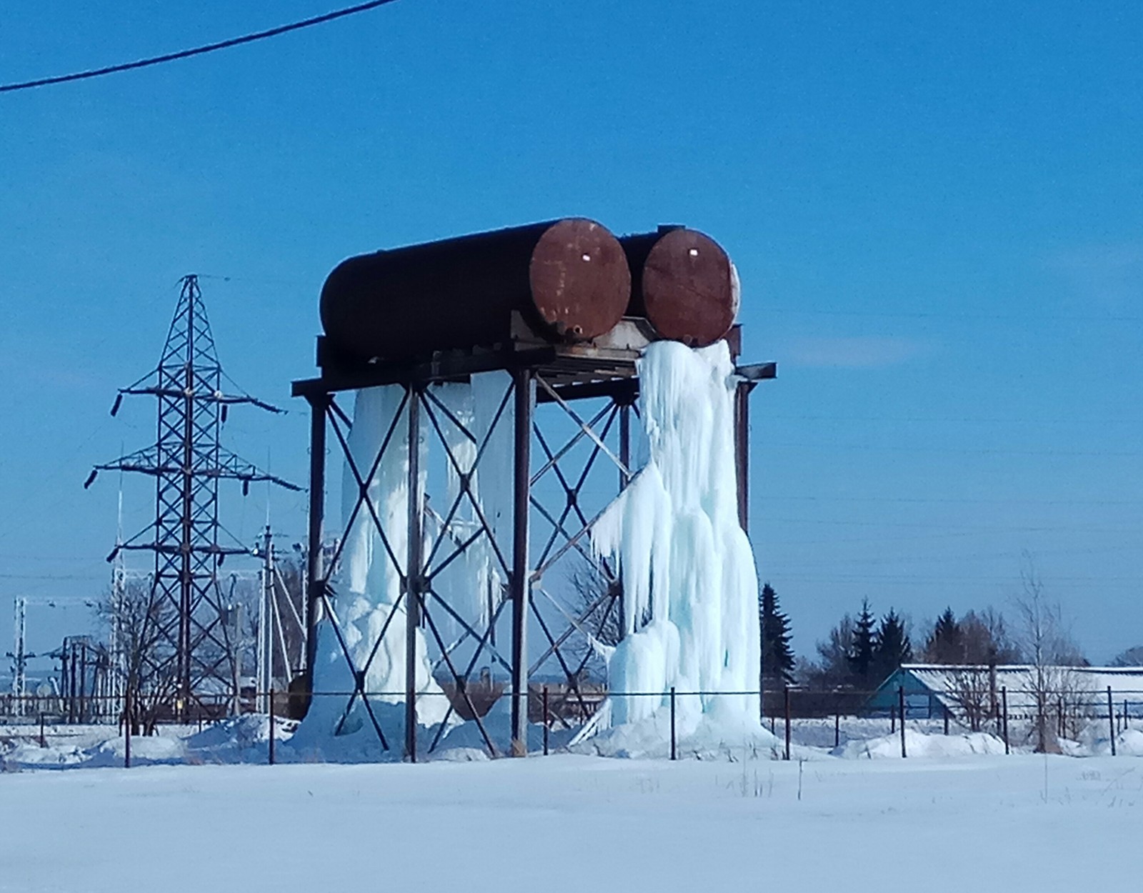 More like spring... - My, Spring, Icicles