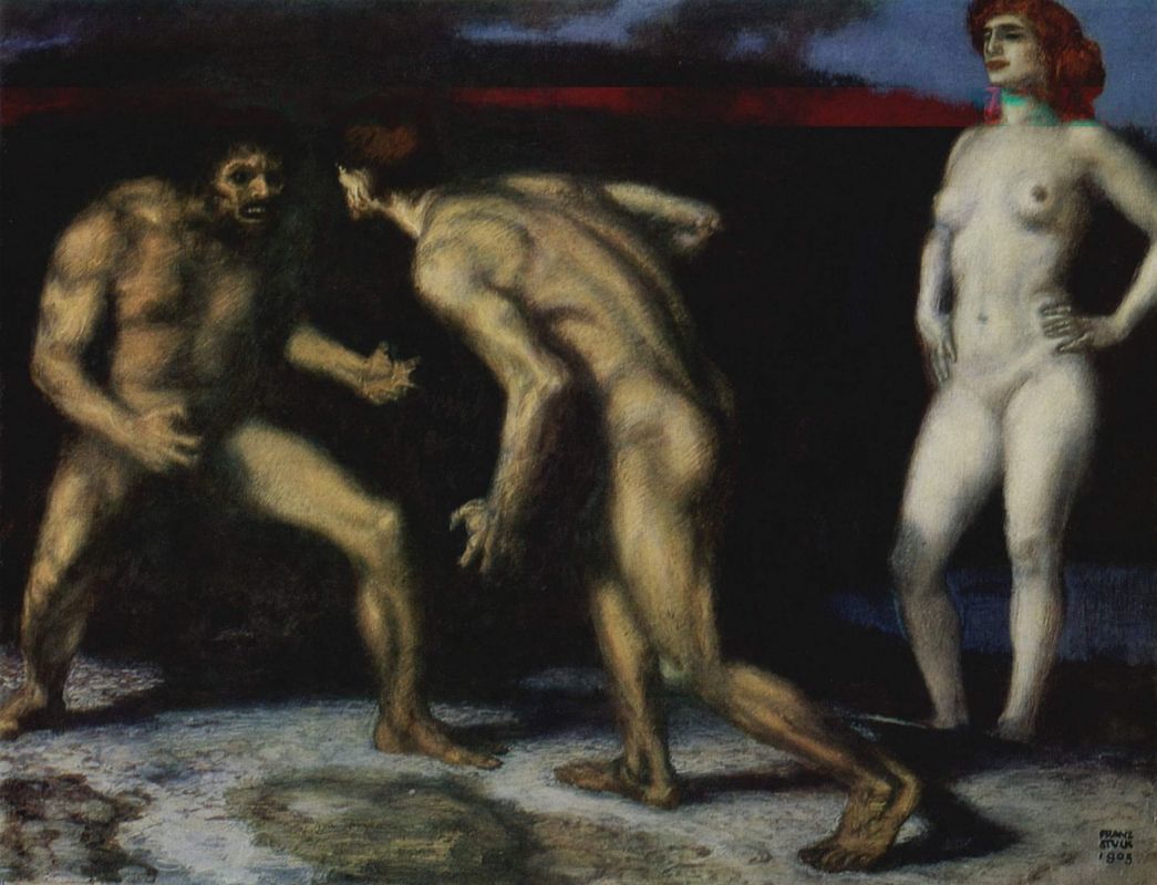 Franz von Stuck, 1863-1928, Germany - NSFW, , Art, Modern, Art Nouveau, Longpost