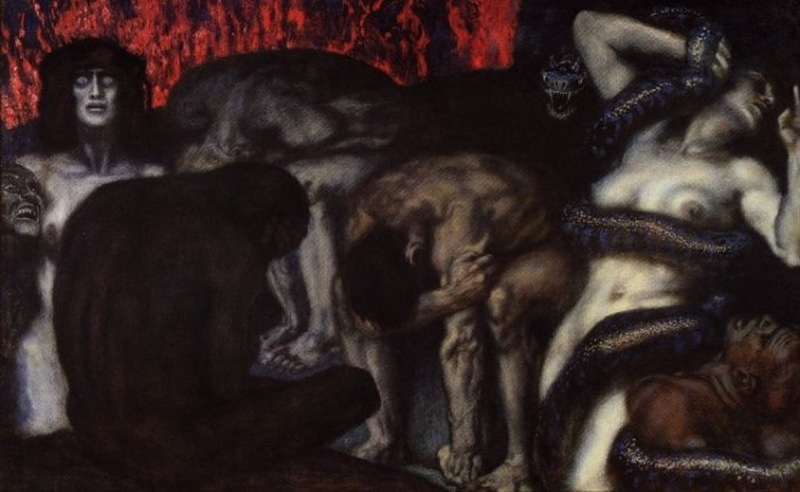 Franz von Stuck, 1863-1928, Germany - NSFW, , Art, Modern, Art Nouveau, Longpost