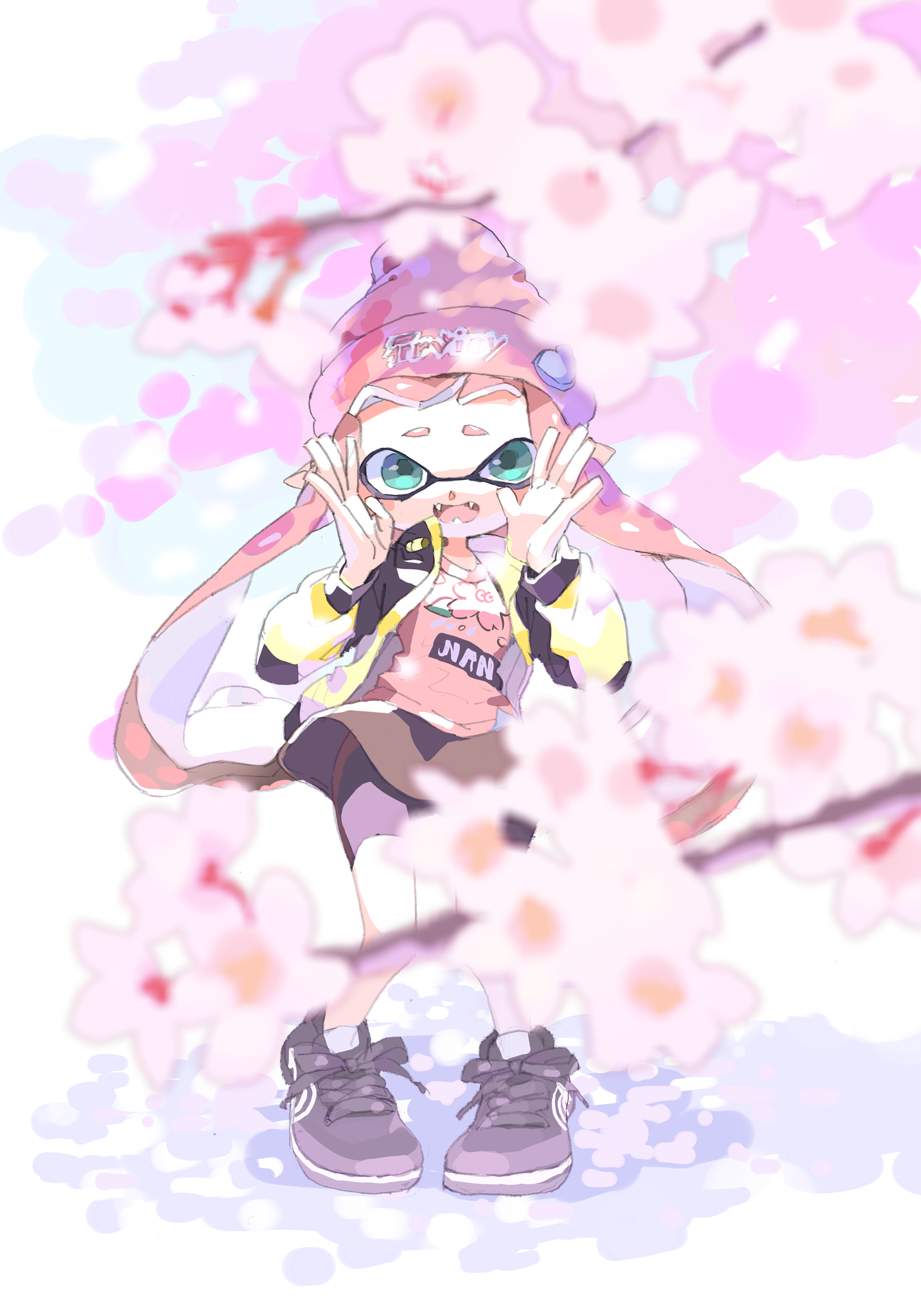 spring bloom - Splatoon, Games, Art, Inklings, Spring