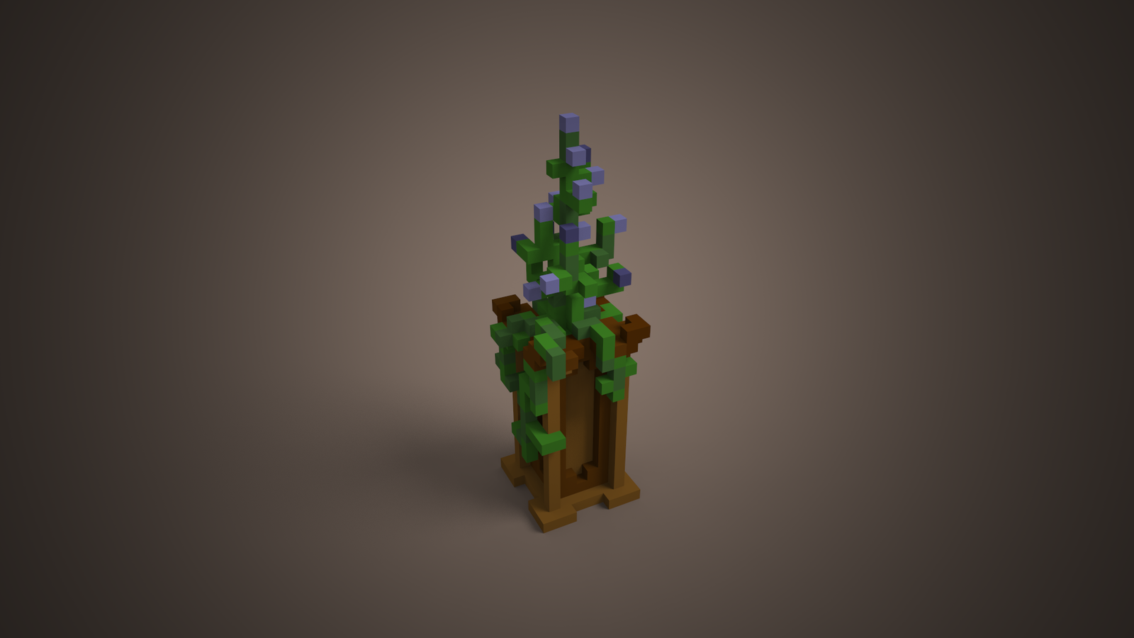 [Voxel Pots] - Моё, Арт, Voxelart, Magicavoxel