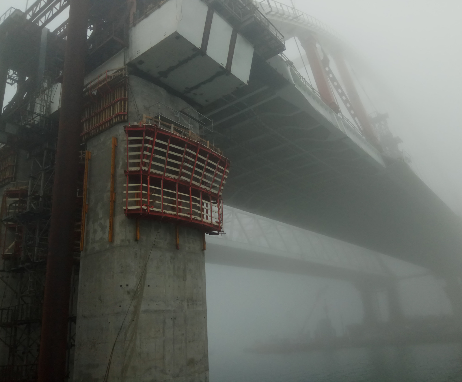 Some atmospheric photos of the Kerch bridge - My, Kerch bridge, Building, The photo, Longpost, Crimean bridge