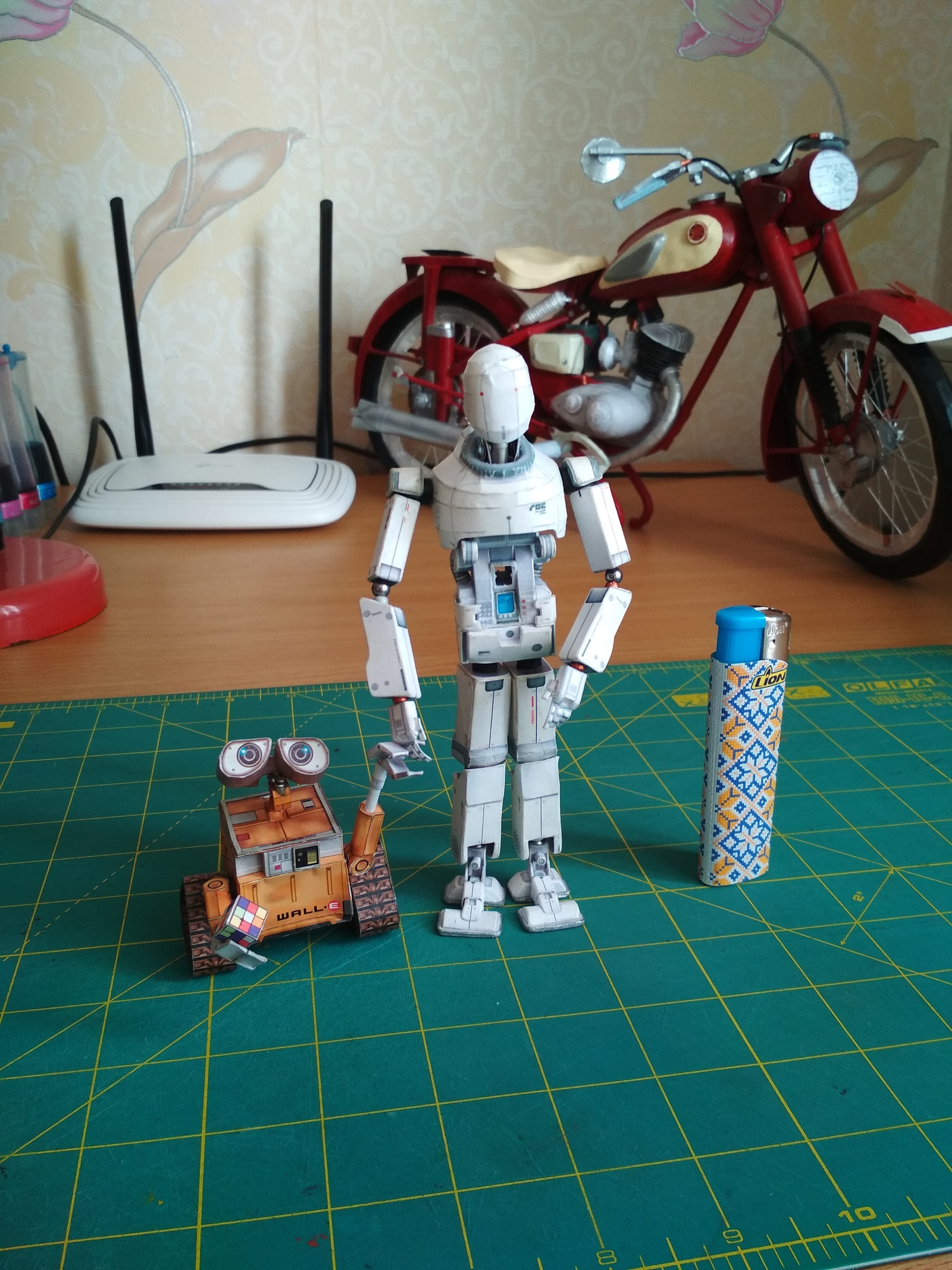 Piligrim and Wall-e Paper Crafts - Моё, Papercraft, Ручная работа, Видео сборки, Изделия из бумаги, Своими руками, Длиннопост, Видео