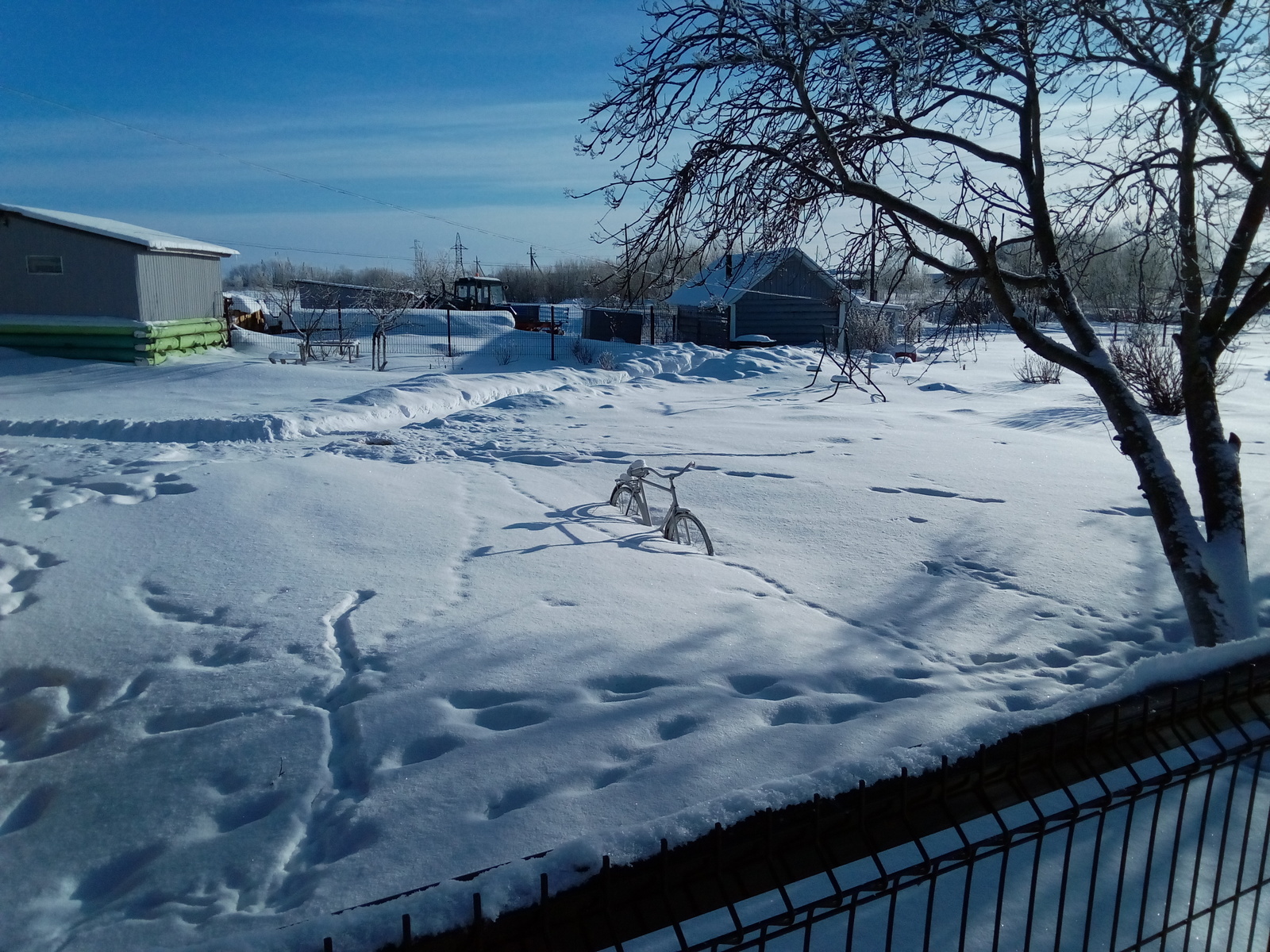 People, go for a walk! - My, A bike, River, Winter, Longpost