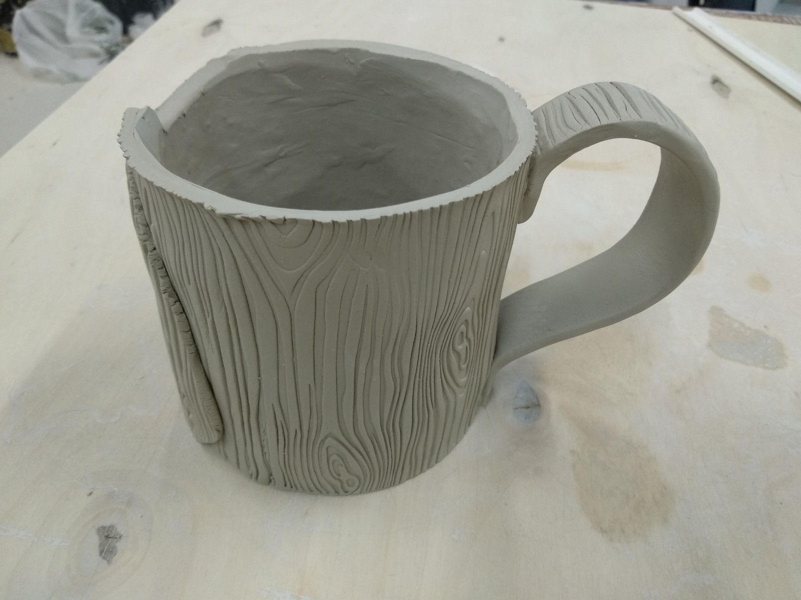 wooden mug - My, Ceramics, Кружки, Master Class, Tree, Longpost