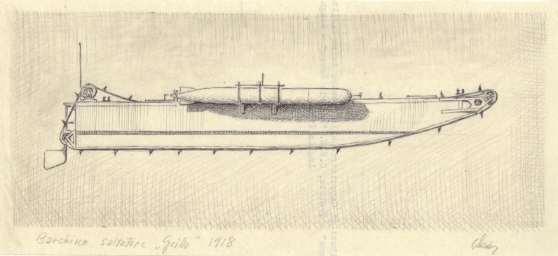 Grillo-type torpedo boats with tracks - Torpedo boat, , , Longpost