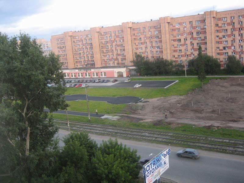 From old to new - My, Building, Alley, Longpost, Yekaterinburg