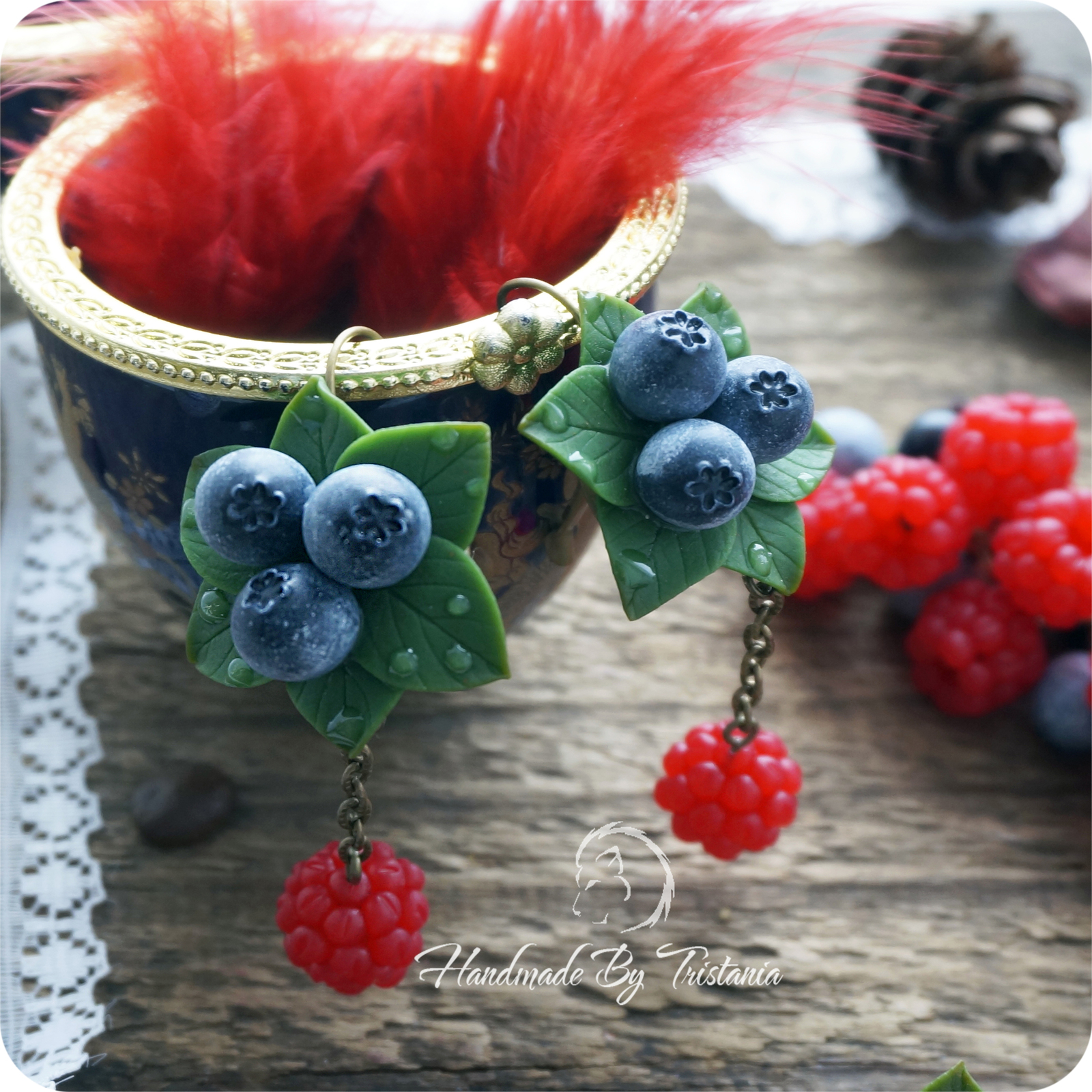 I did ch2 - My, Needlework without process, Decoration, Polymer clay, Longpost, Handmade, A bracelet, Brooch, Earrings