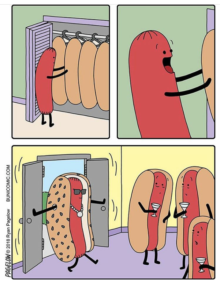 Hot Dog - Not mine, Humor, Buni, Buni Comics, Hot Dog