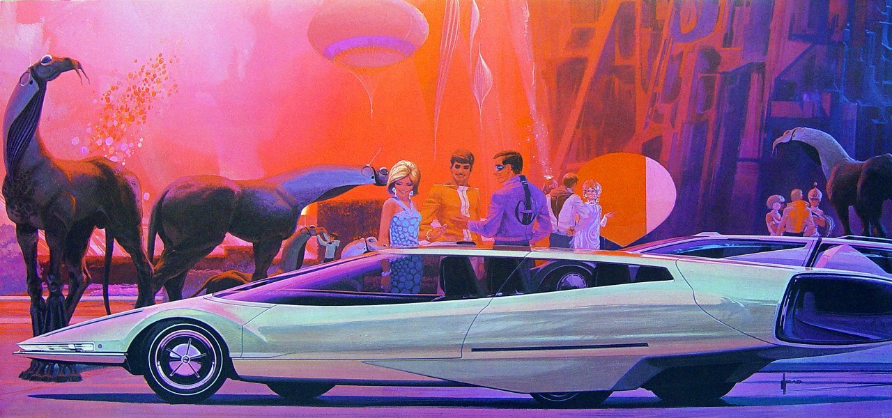 The best fantasy artists. Issue 1: Syd Mead - Art, Design, Retrofuturism, , Longpost, Fantasy