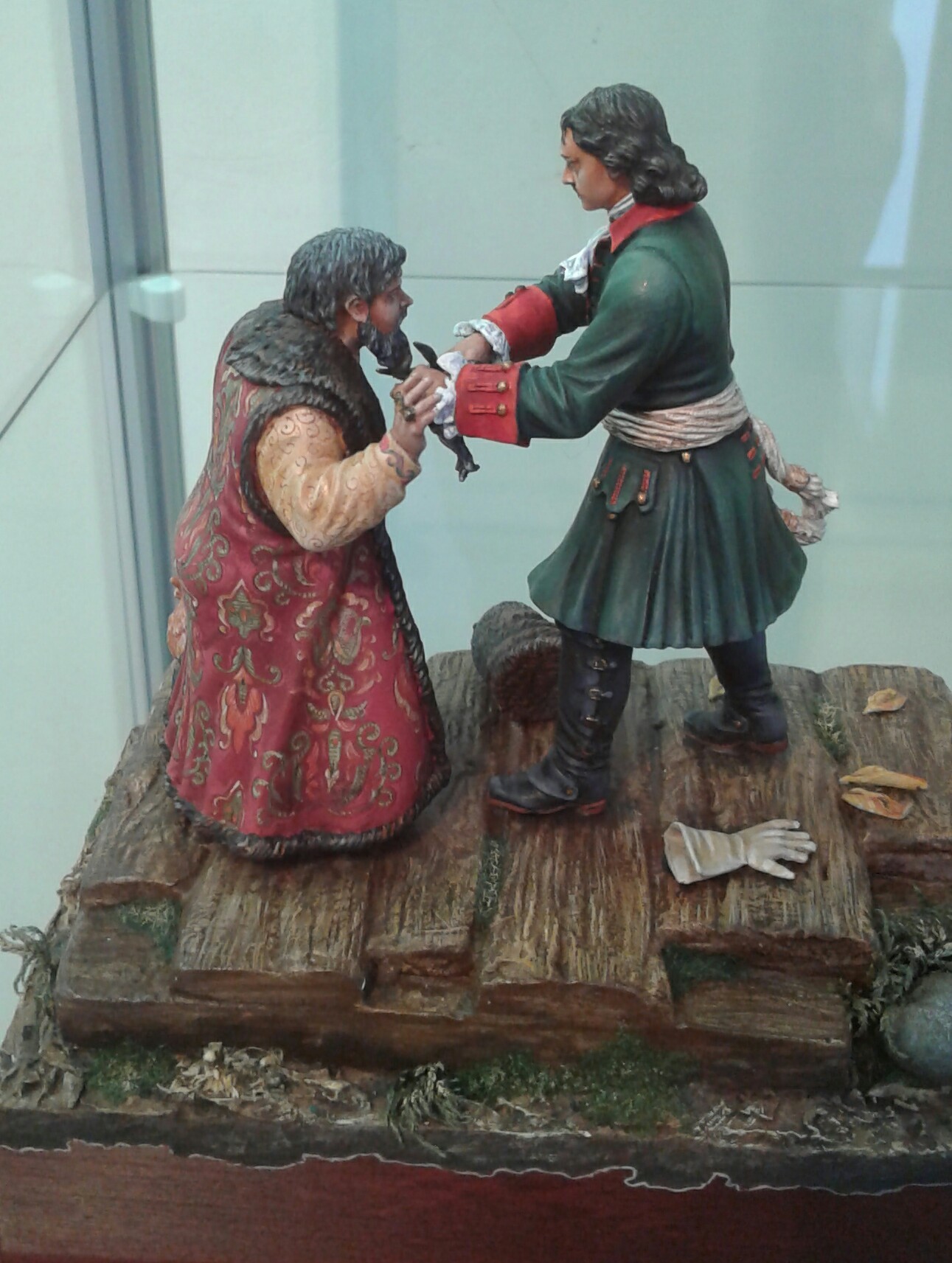 History in miniature. - My, Miniature, Military Historical Miniature, Museum, Historical figures, Longpost