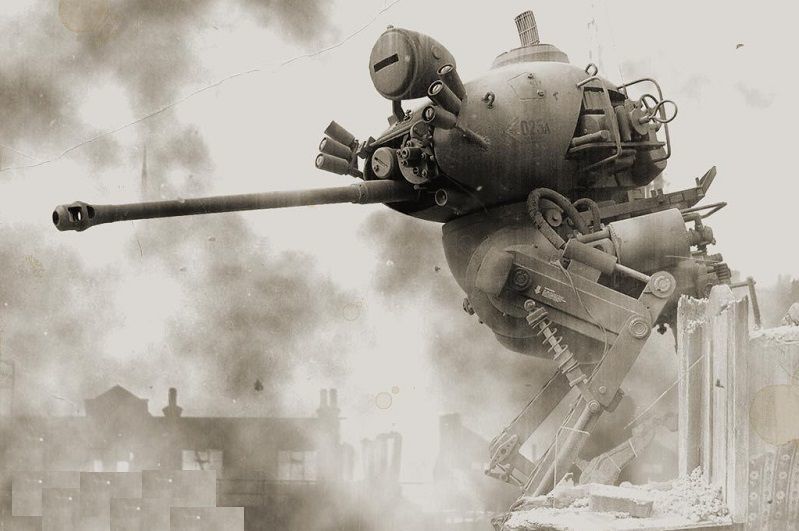 I suddenly came up with an idea... - Robot, Russia, Army, Russian army