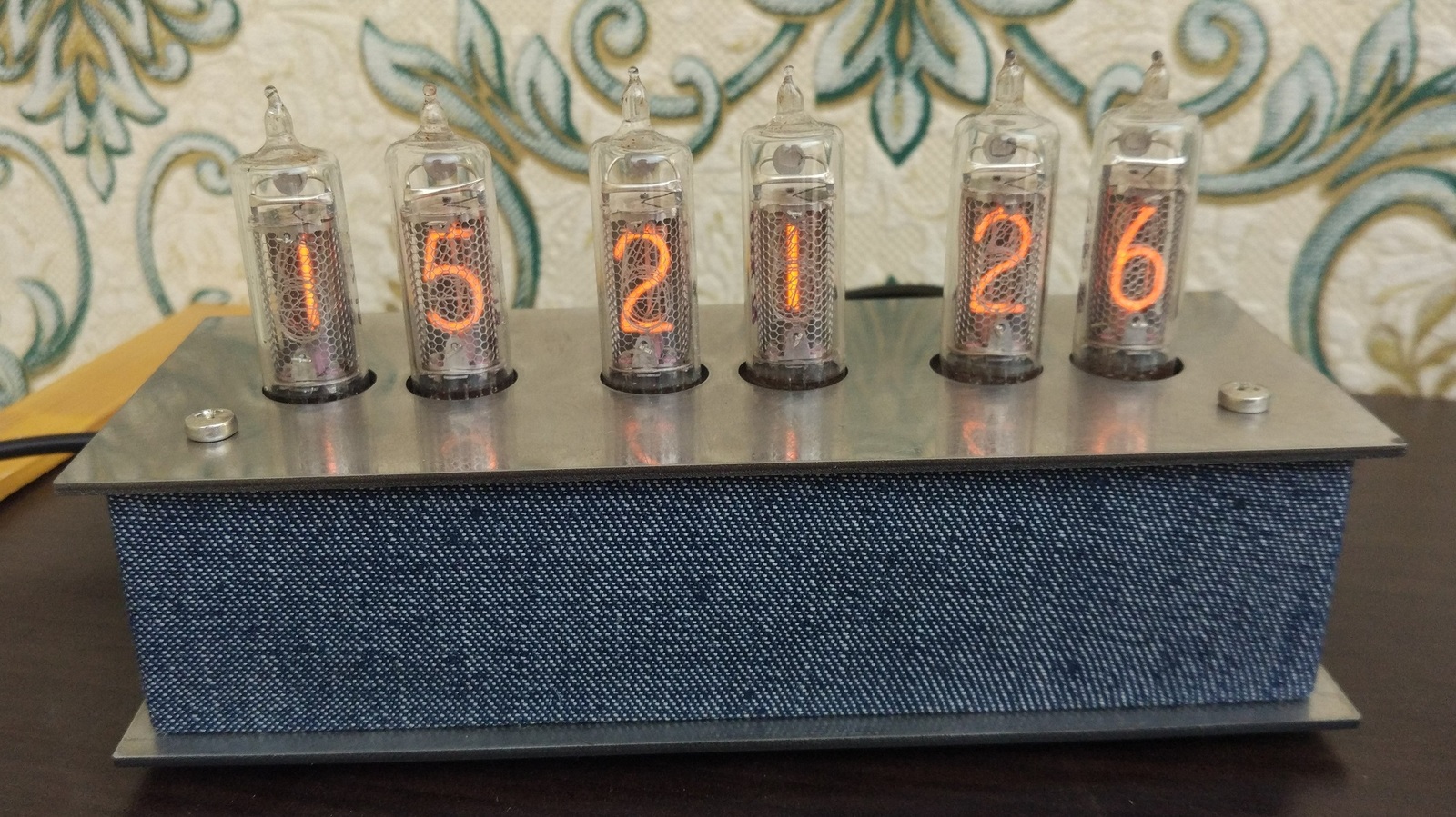 Clock on lamps IN-16, now in the case. - My, Nixie, Lamp clock, Лампа, Longpost