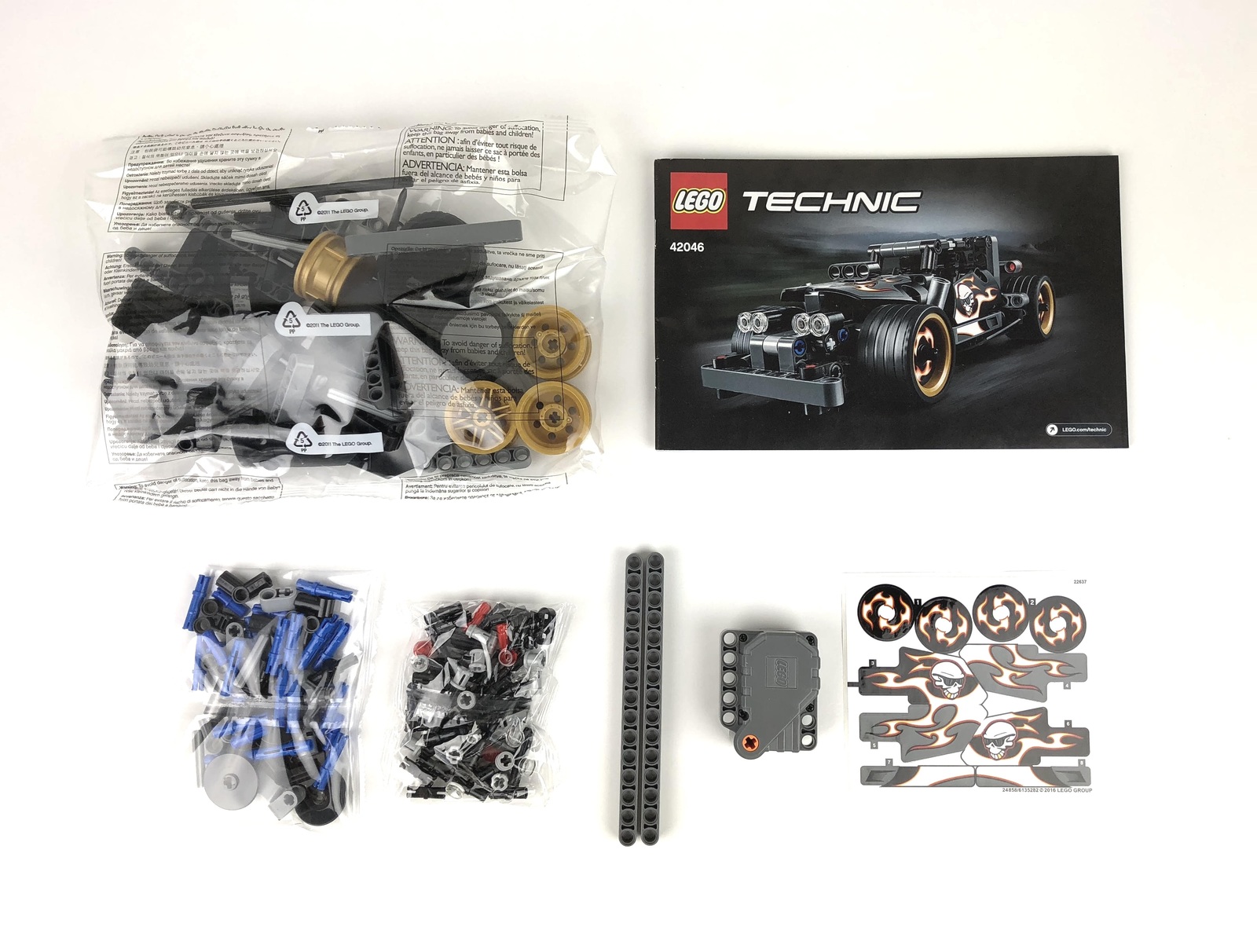 LEGO Technic 42046 Getaway Race Car - Quick build - My, Lego, Assembly, Constructor, Lego technic, Hobby, Racing cars, Longpost