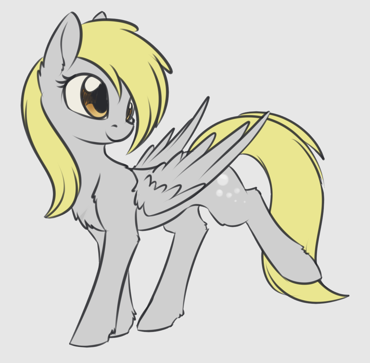 Derp~ - My Little Pony, PonyArt, Derpy Hooves, Dusthiel