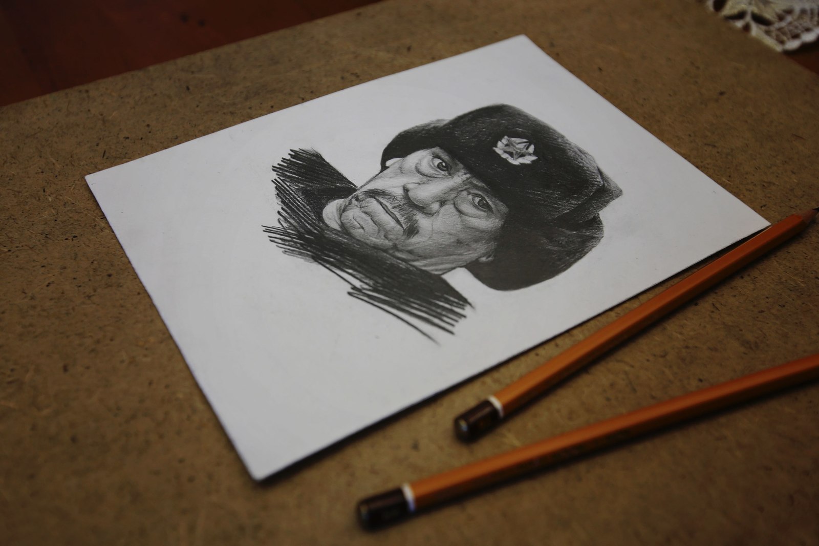 Danny Trejo in pencil - My, Pencil, Drawing, Danny Trejo