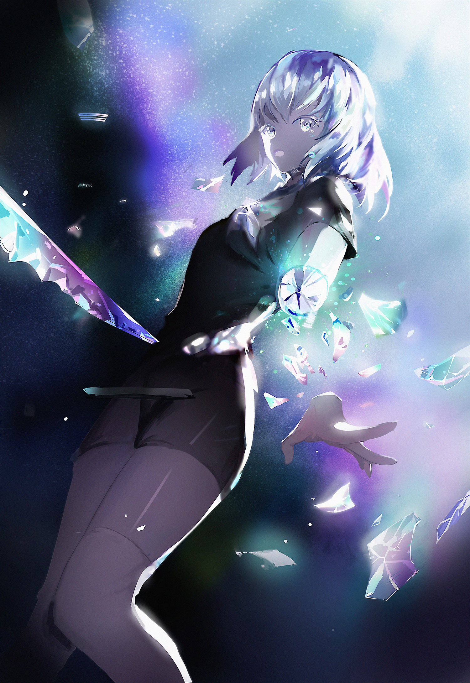 Diamond - Houseki no kuni, Anime art, Anime, Pixiv, Longpost