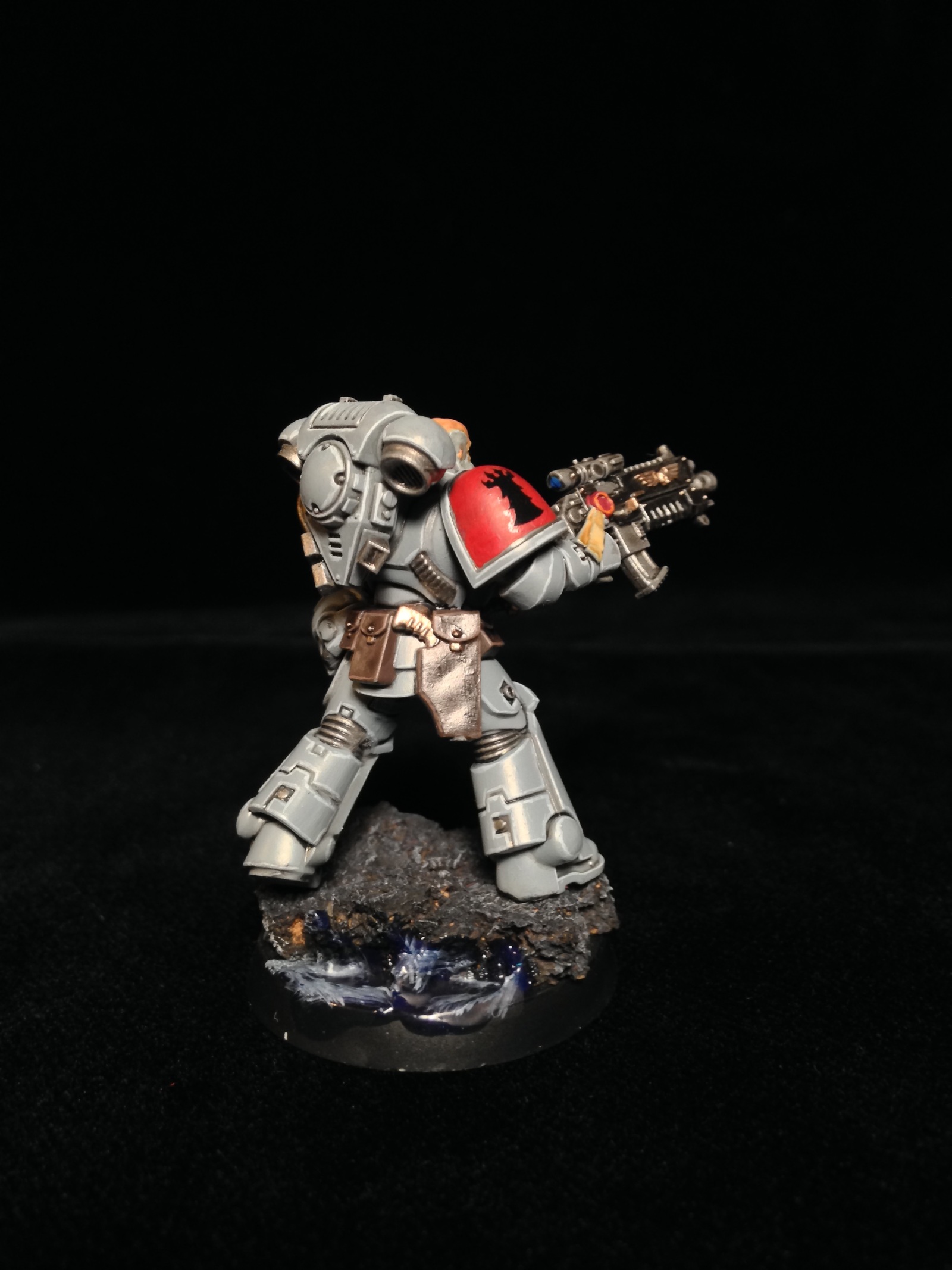 I am a woolly wolf! God, how good I am, how powerful my paws are! (C) - My, Warhammer 40k, Wh miniatures, Space wolves, Primaris space marines, Longpost