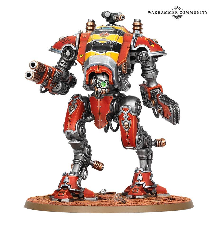 В центре внимания: Оруженосец - Warhammer 40k, Wh News, Wh back, Wh miniatures, Imperial Knight, Armiger Warglaives, Длиннопост