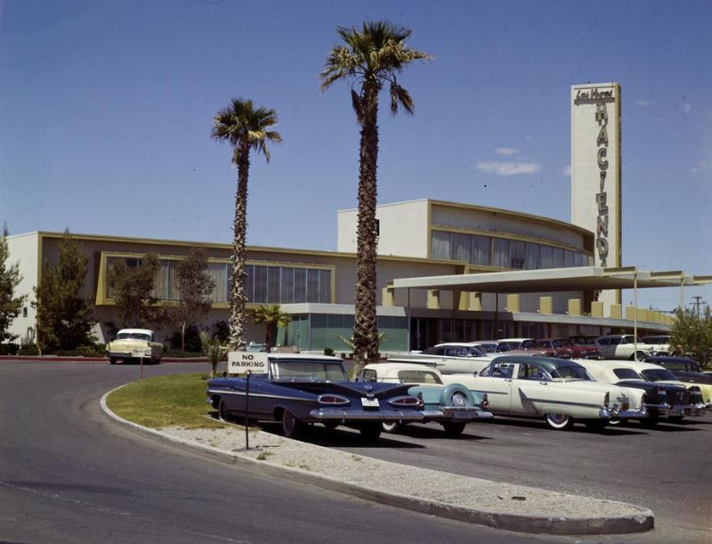 Las Vegas in the 50s. - Las Vegas, USA, Longpost, Retro, The photo