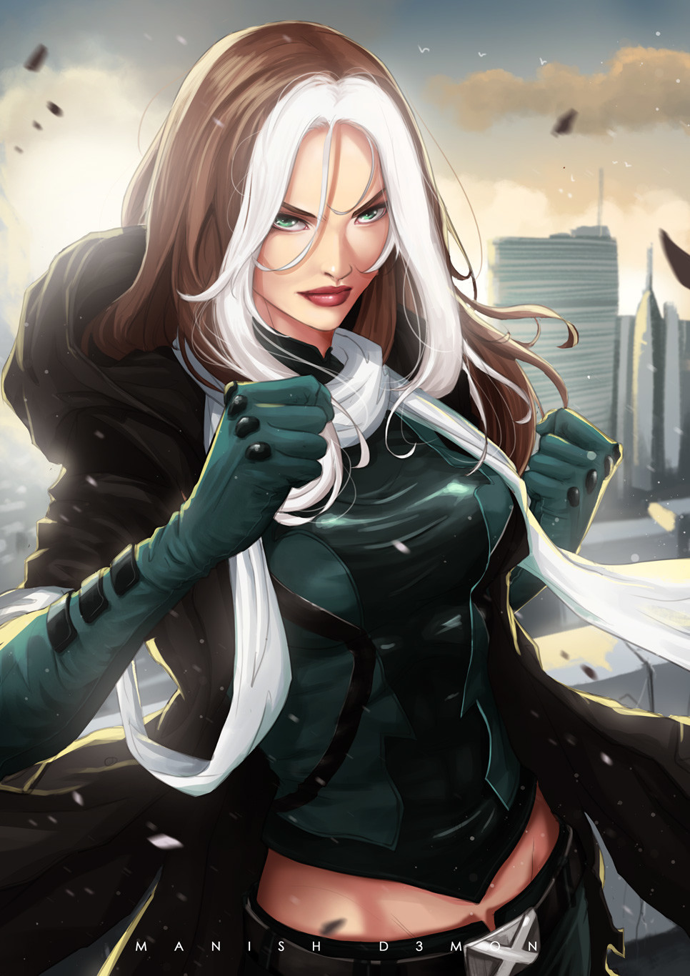 Rogue by Manish D3mon - , Art, Marvel