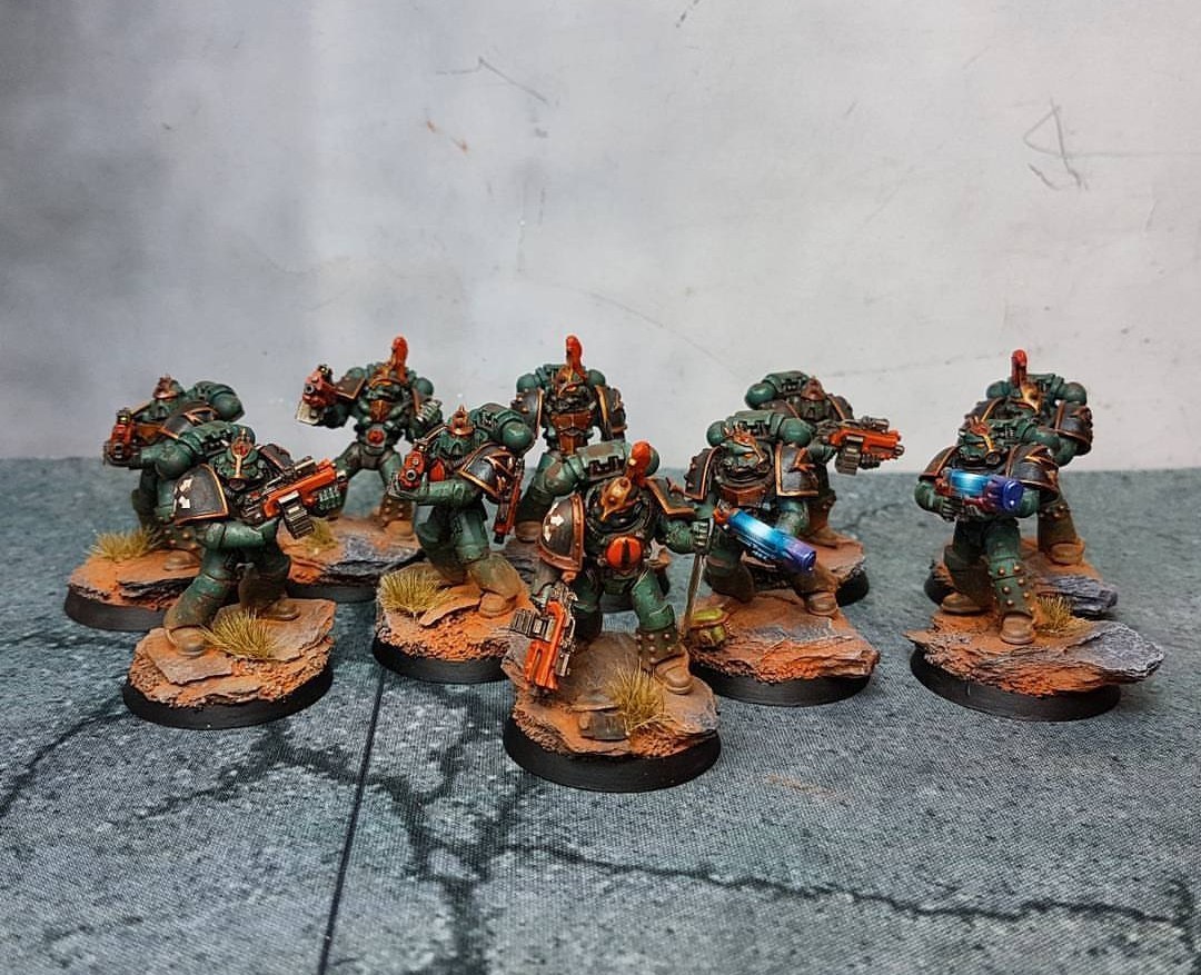 Brutal Chthonic warriors in your feed - Warhammer 40k, Sons of Horus, Adeptus Astartes, Wh miniatures, Longpost