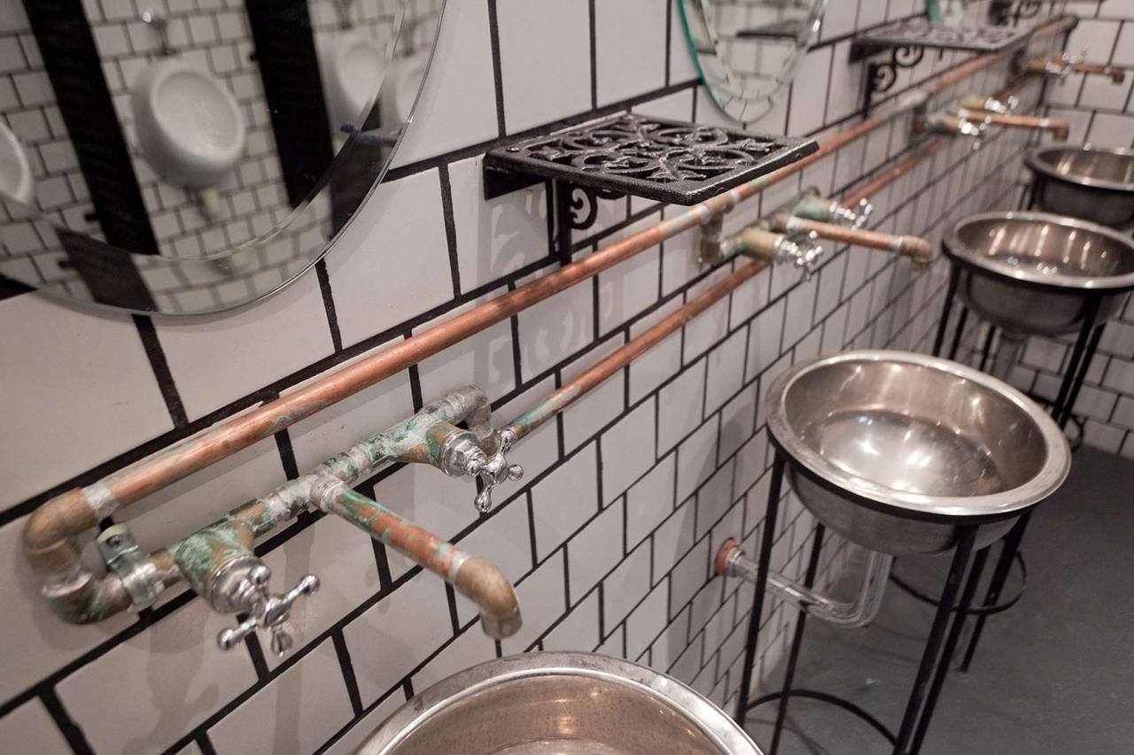 The beauty of copper pipes or wiring that cannot be hidden. - Copper pipes, Plumbing, Design, Perfectionism, Longpost