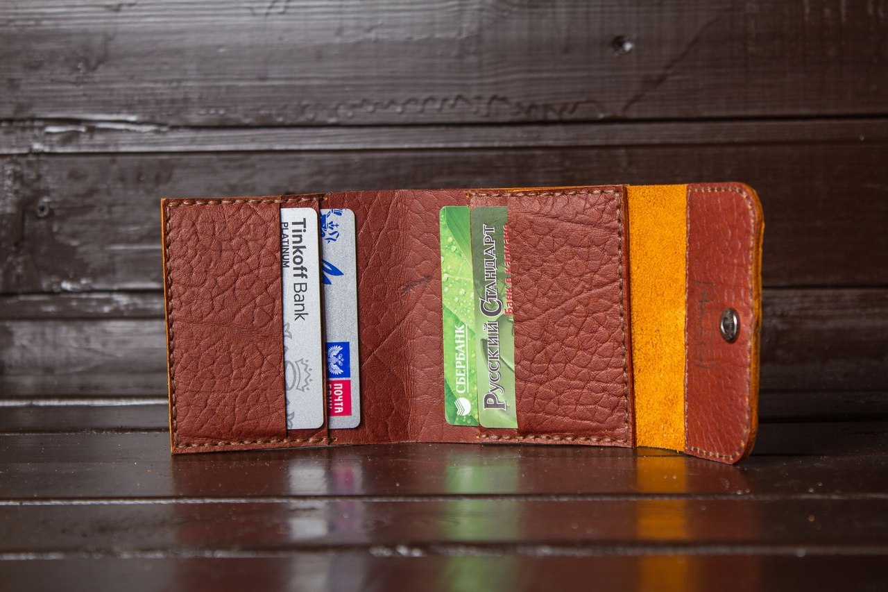 Leather post #57 - My, Leather, Leather, Wallet, Cover, , Friday tag is mine, Needlework without process, Longpost
