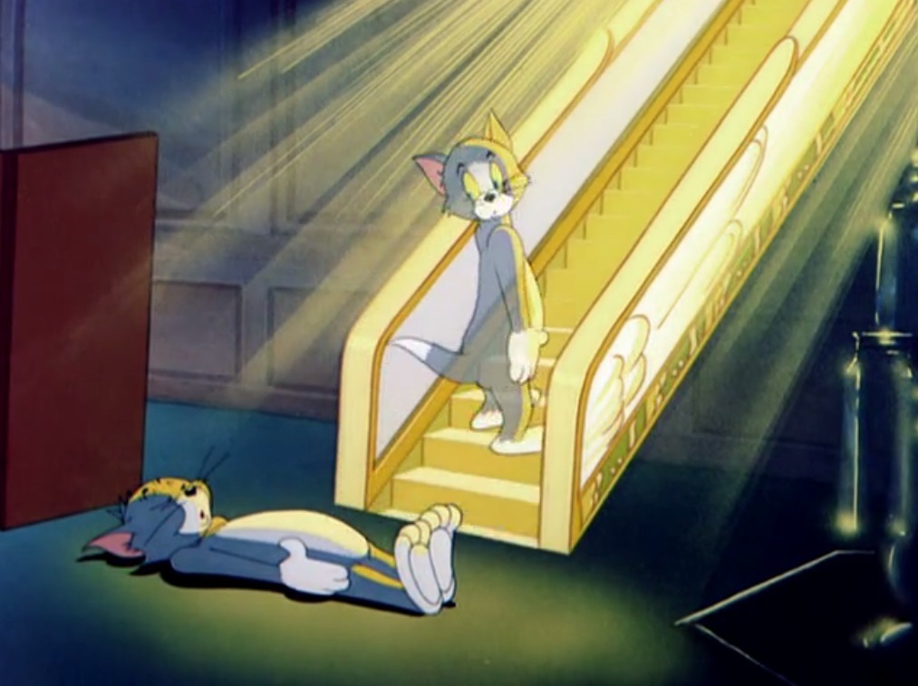 Cat Paradise by Metro-Goldwyn-Mayer - Tom and Jerry, GIF, , Sad humor, Longpost