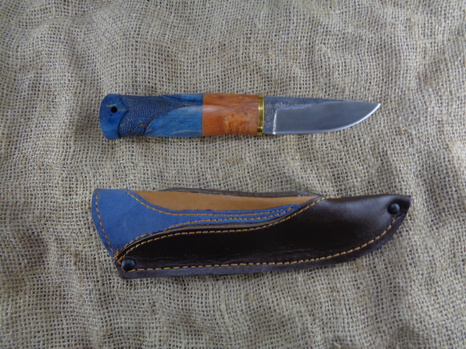 A pair of beautiful knives in your feed) - My, Knife, , Thread, NOT melee weapons, Forging, Longpost