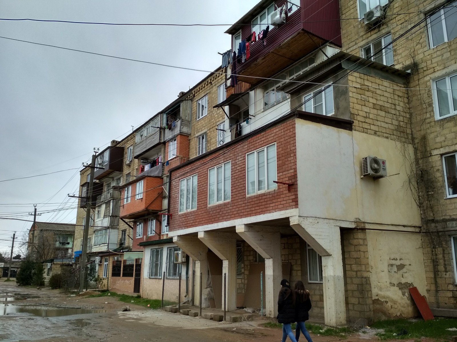 The continuity of generations. - My, Balcony, Aul, Traditions, Architecture