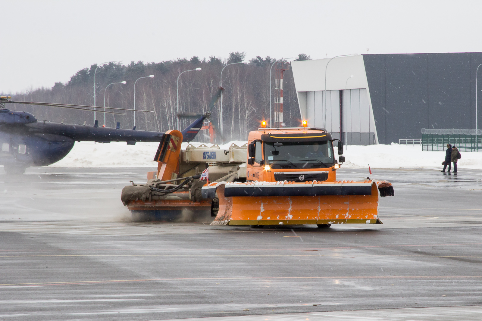 Air class snow blowers - My, The airport, Snow removal, Technics, Longpost