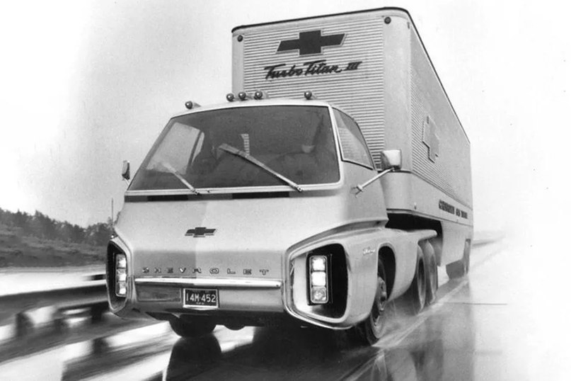 Forgotten concept: Chevrolet Turbo Titan III with a gas turbine engine - Truck, Auto, Longpost, Interesting, Chevrolet