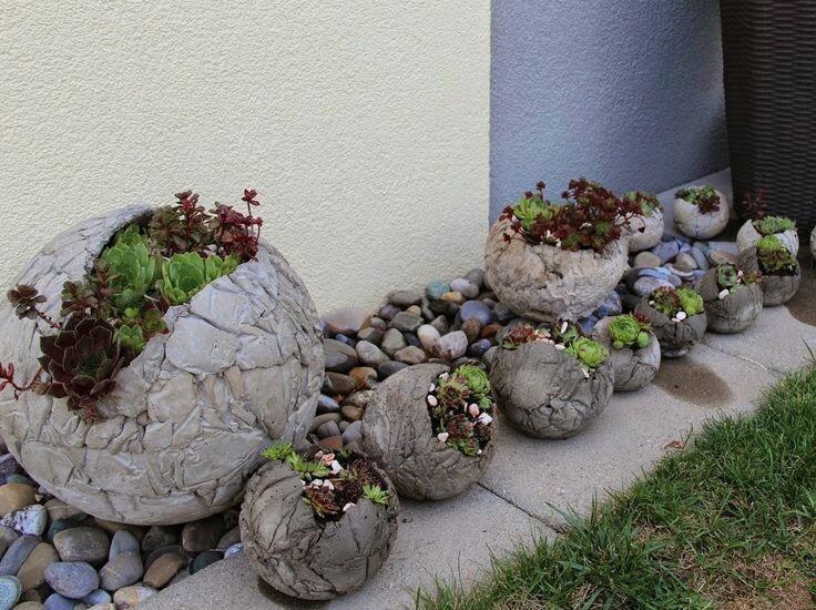 country balls - Dacha, Concrete, Ball, Plafond, Ball, Landscape design, Longpost, Pinterest