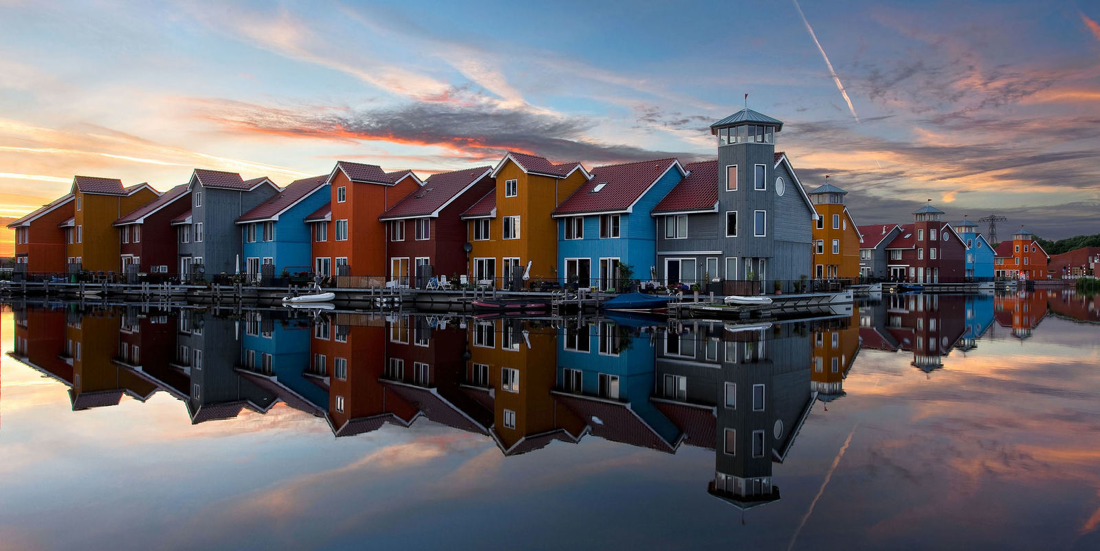 Reflection. - The photo, Water, Reflection, House