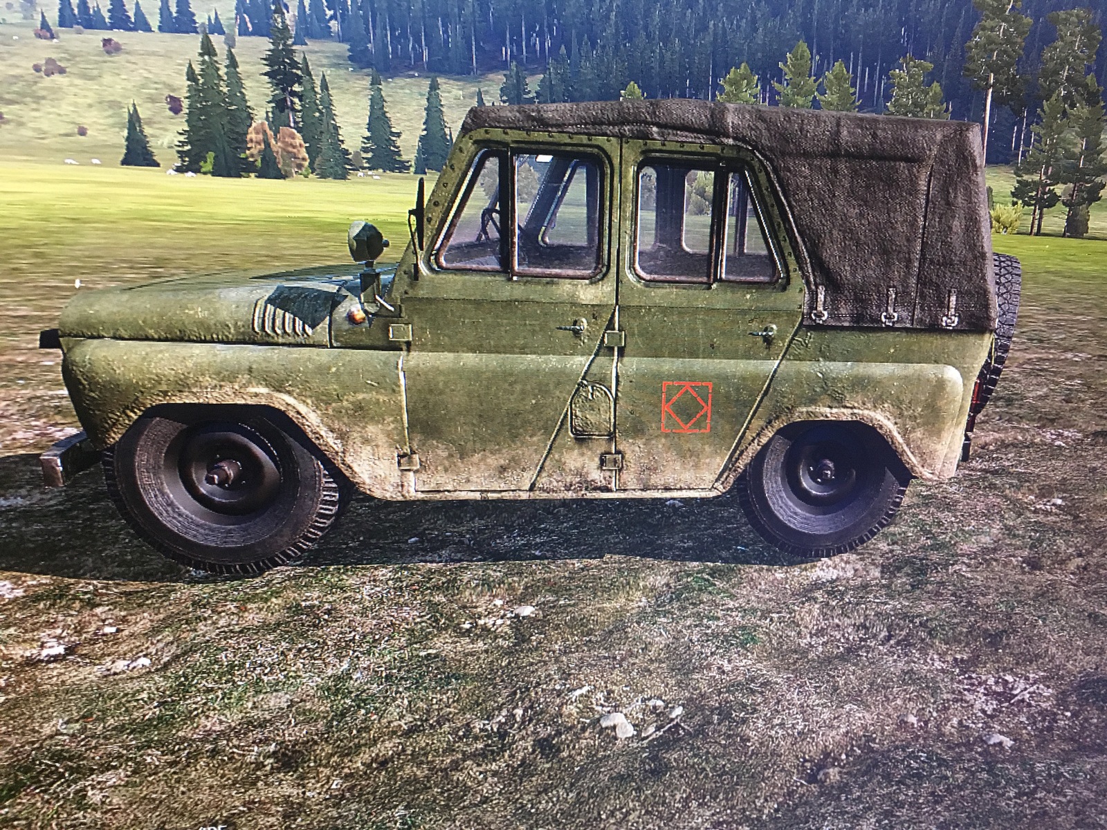 Not UAZ - My, Arma 3, Arma, UAZ, Uaz, Understated car